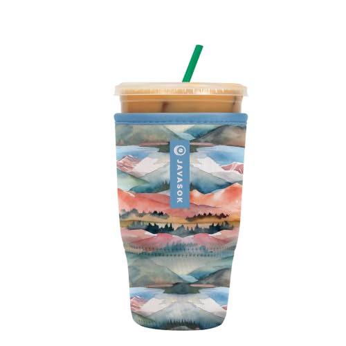 JavaSok Iced Coffee & Cold Soda Insulated Neoprene Cup Sleeve