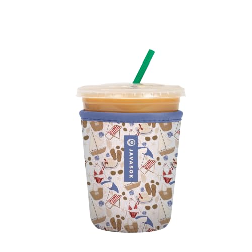 JavaSok Iced Coffee & Cold Soda Insulated Neoprene Cup Sleeve