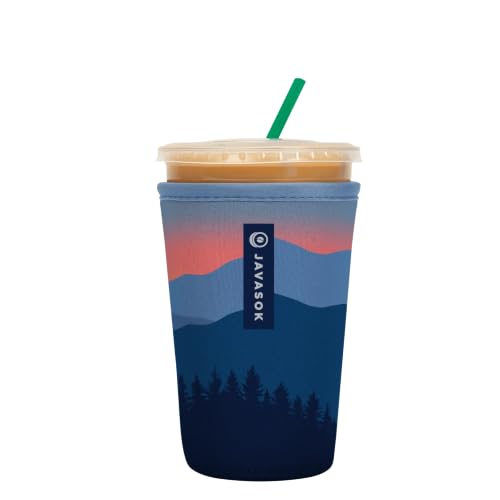 JavaSok Iced Coffee & Cold Soda Insulated Neoprene Cup Sleeve