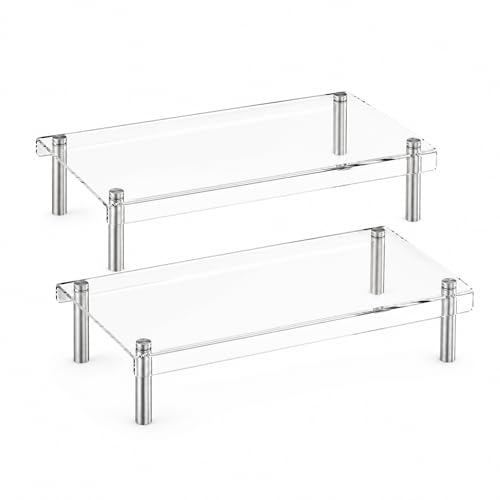 2 Pack Clear Acrylic Riser (2 Count)