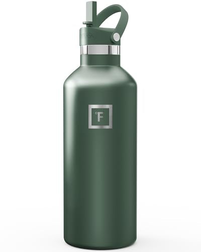 32 oz Narrow Mouth Water Bottle with Straw