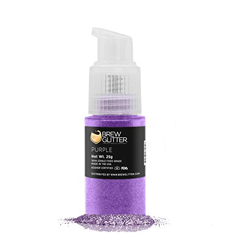 Brew Glitter Edible Drink Glitter Pump 1x 25g for Cocktails