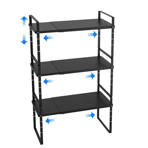 Expandable Cabinet Shelf Organizer (2 Count)