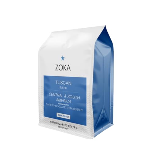 Tuscan Blend Roasted by Zoka Coffee (12 Ounce)