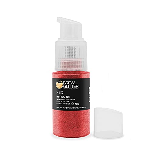 Brew Glitter Edible Drink Glitter Pump 1x 25g for Cocktails