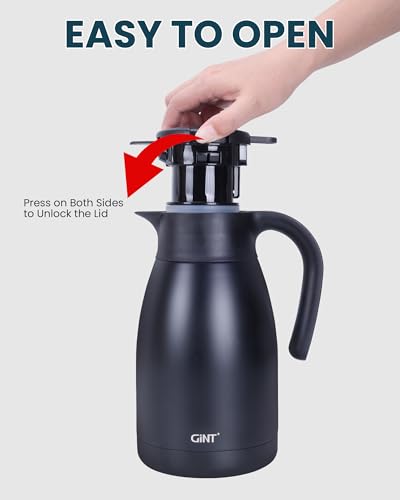 2.2L 74Oz Thermal Coffee Carafe
