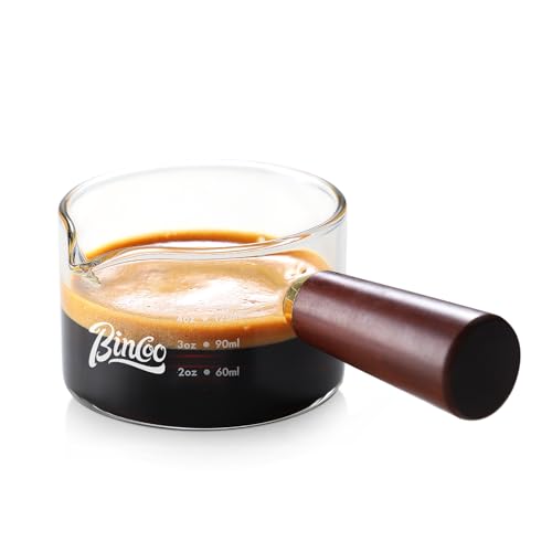 Espresso Shot Glasses with Wood Handle