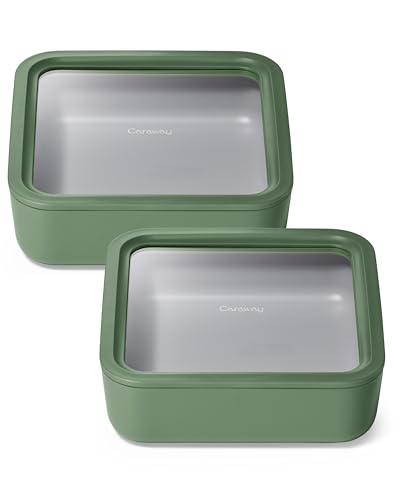 2 Piece Glass Food Storage Set with Lids (2 Count)