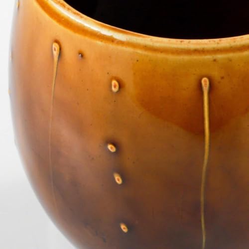 Ceramic Coffee Pour Over Maker Set in Caramel