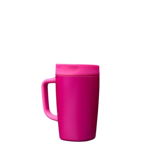 SmoothSip Slider Stainless Steel Insulated Travel Mug with Handle
