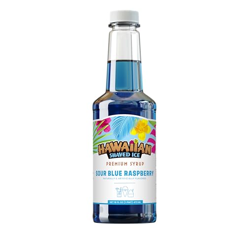 Sour Blue Raspberry Syrup (16 Fl Oz)