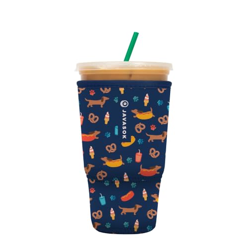 JavaSok Iced Coffee & Cold Soda Insulated Neoprene Cup Sleeve