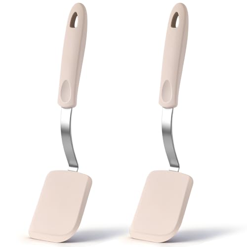 2 Pcs Mini Silicone Cookie Brownie Spatula (2 Count)