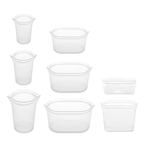 Reusable Food Storage Containers Full Set of 8 Frost (8 Count)