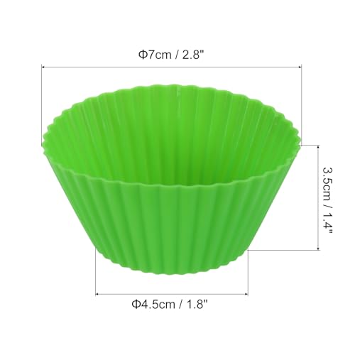 36Pcs Silicone Cupcake Liners