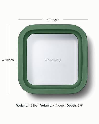 2 Piece Glass Food Storage Set with Lids (2 Count)