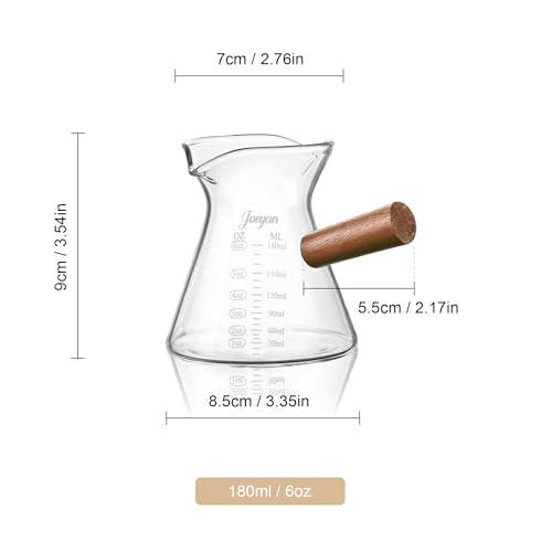 6 oz Glass Measuring Cup with Double Spouts