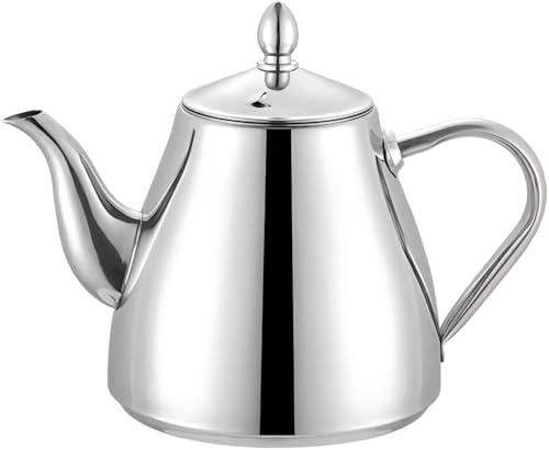 Stainless Steel Teapot Coffee Servers 1200ml