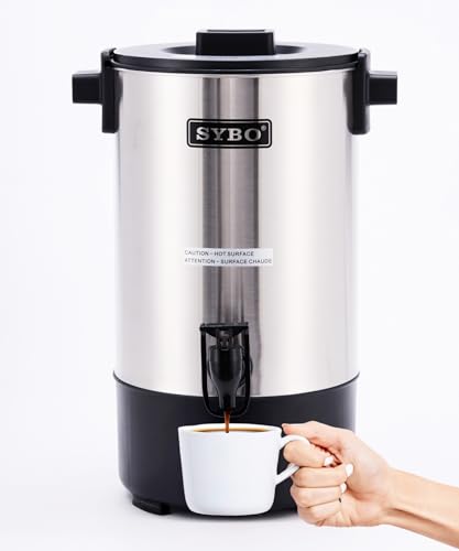 30 Cup Stainless Steel Percolator Coffee Maker