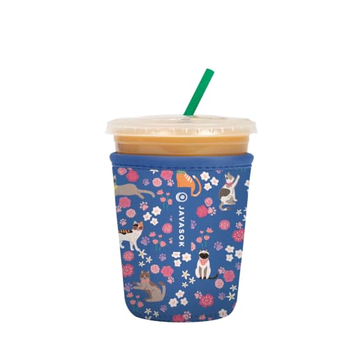 JavaSok Iced Coffee & Cold Soda Insulated Neoprene Cup Sleeve