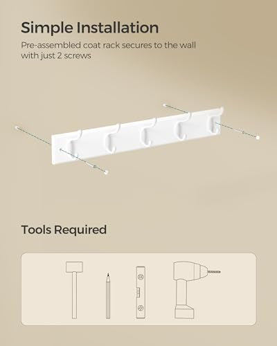 Wall Mounted Coat Rack