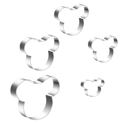 Mouse Cookie Cutters Stainless Steel