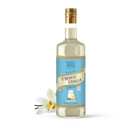 Sugar Free French Vanilla Coffee Syrup (25.4 Fl Oz)