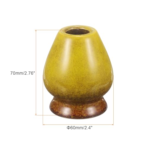 Ceramic Chasen Stand 70mm Matcha Whisk Holder Teas Set Whisks Stand Traditional Matcha Tea Chasen Holder Tea Set Accessories for Tea Tasting