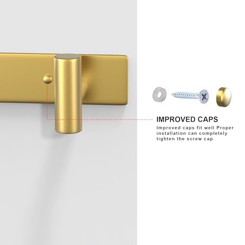 Hat and Coat Wall Mount Rack (2 Count)