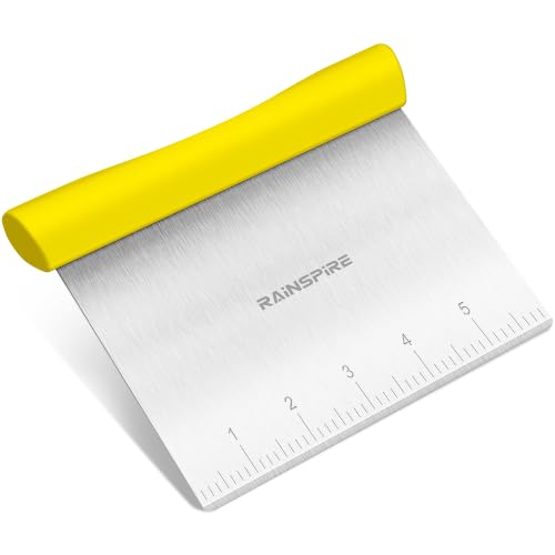 Multi Purpose Stainless Steel Bench Scraper Dough Blender & Pastry Cutter