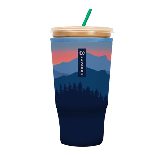 JavaSok Iced Coffee & Cold Soda Insulated Neoprene Cup Sleeve