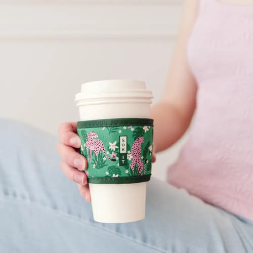 HotSok Coffee & Tea Reusable Insulated Neoprene Cup Sleeve