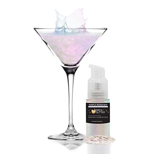 Brew Glitter Edible Drink Glitter Pump 1x 25g for Cocktails