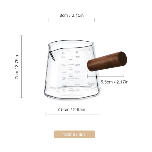 6 oz Glass Measuring Cup with Double Spouts