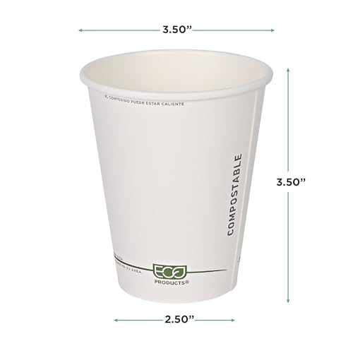GreenStripe Disposable Paper Hot Cups (1000 Count)