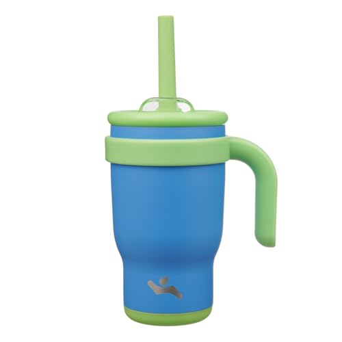 14 oz Tumbler with Handle and Straw
