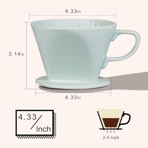 Handmade Pour Over Ceramic Coffee Dripper