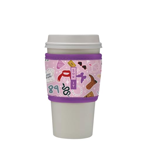 HotSok Coffee & Tea Reusable Insulated Neoprene Cup Sleeve
