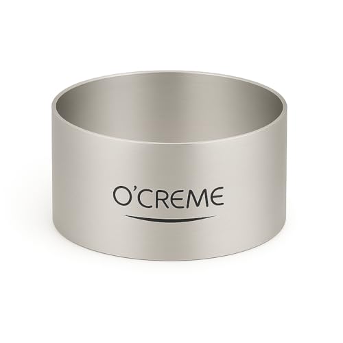 Cake Ring Sturdy Stainless Steel Round Mousse Cake Ring Mold for Baking