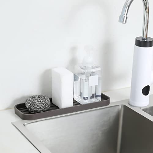 Silicone Kitchen Sink Organizer Tray for Multiple Usage