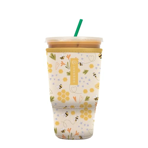 JavaSok Iced Coffee & Cold Soda Insulated Neoprene Cup Sleeve