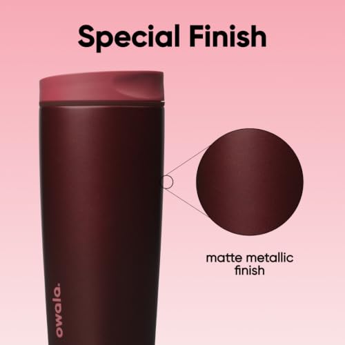 SmoothSip Slider Insulated Stainless Steel Coffee Tumbler