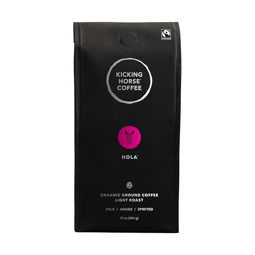 Coffee, Hola, Light Roast, Ground, 10 oz (10 Ounce)