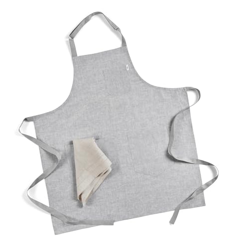 100% Pure Linen Apron