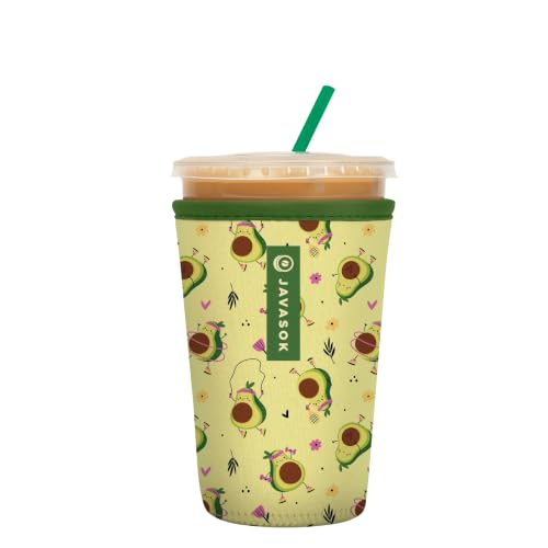 JavaSok Iced Coffee & Cold Soda Insulated Neoprene Cup Sleeve