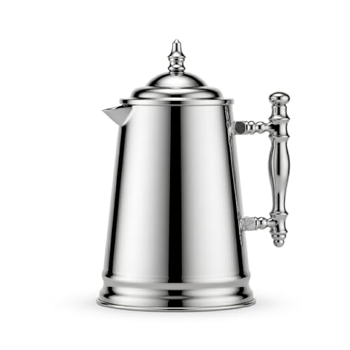Vintage Style Stainless Steel French Coffee Press