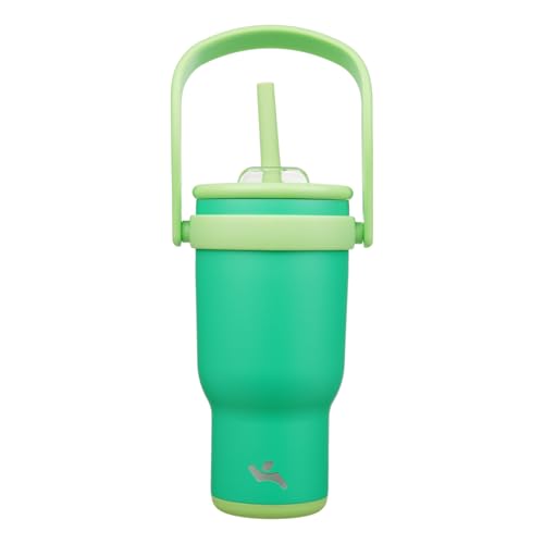 30 oz Tumbler with Handle and Straw