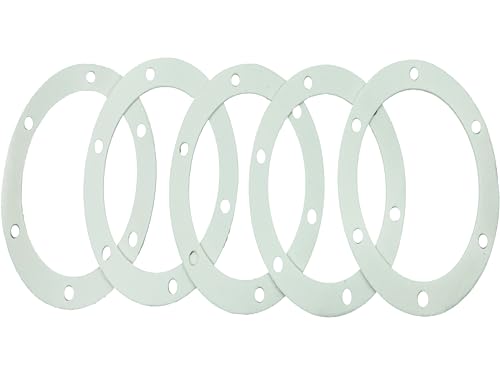 6" Pellet Stove White Blower Gasket Seal for 100s 2100J MAR60487 5 Pack (5 Count)