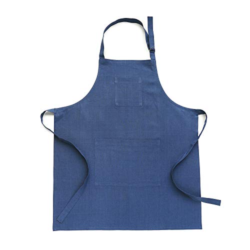 100% Pure Linen Kitchen Apron