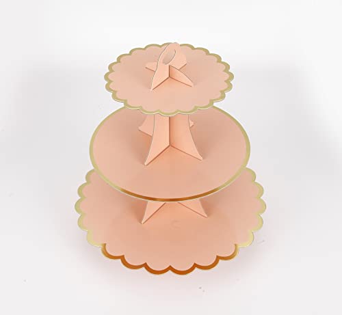 Cupcake Stand with Lace Trim